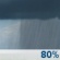 This Afternoon: Showers.  Patchy fog after 5pm. High near 53. Northwest wind around 14 mph, with gusts as high as 26 mph.  Chance of precipitation is 80%. New precipitation amounts of less than a tenth of an inch possible. 